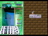 une photo d'Ã©cran de Tetris Plus sur Sega Saturn